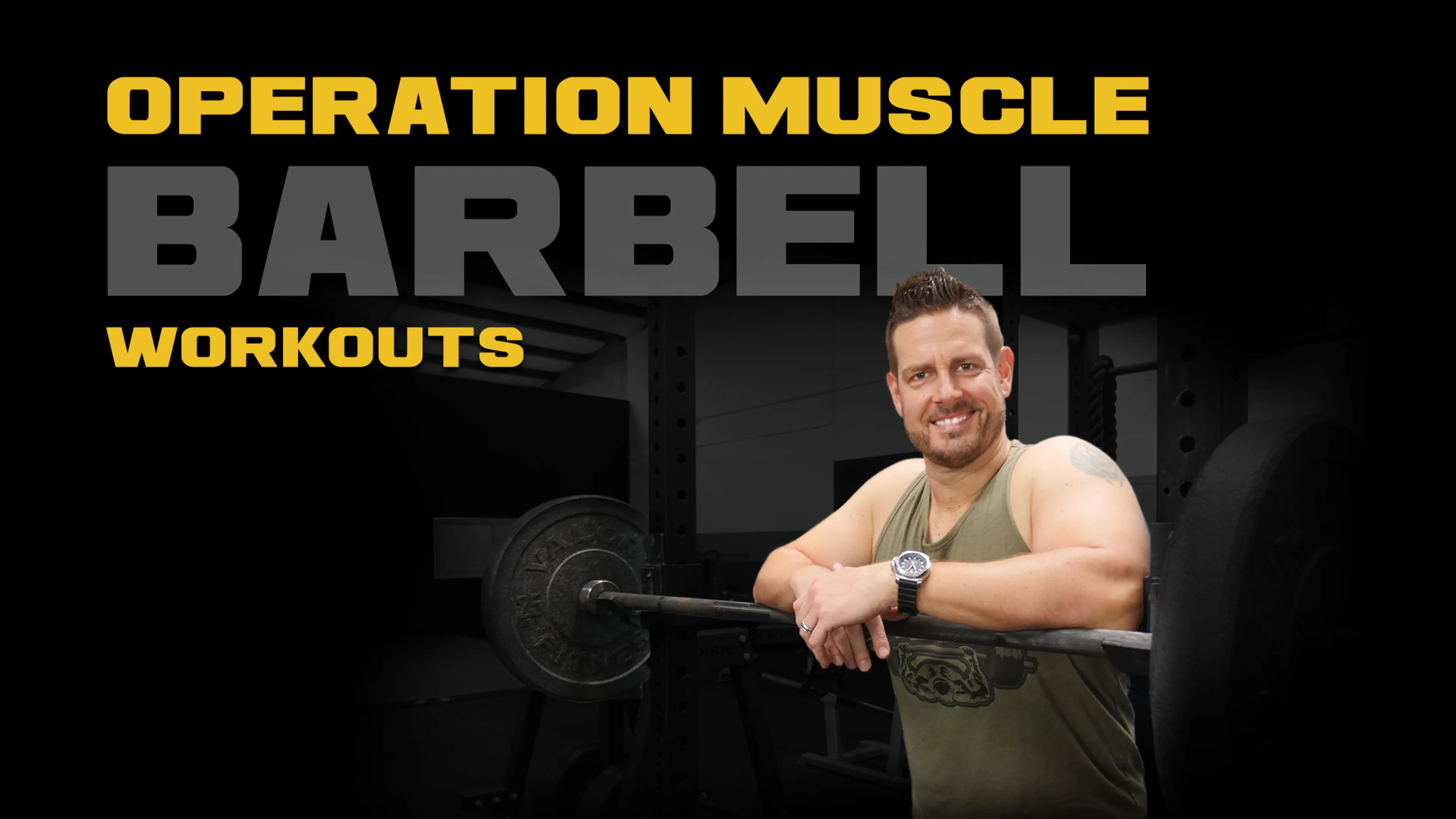 Operation Muscle: Barbell Workout poster